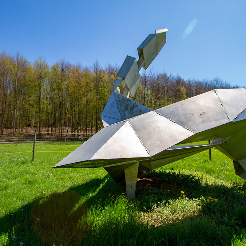 Skulptur ohne Titel ("Flugobjekt")