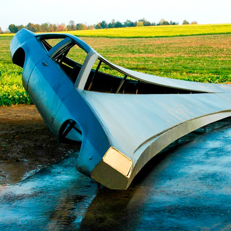 Skulptur „Manta“