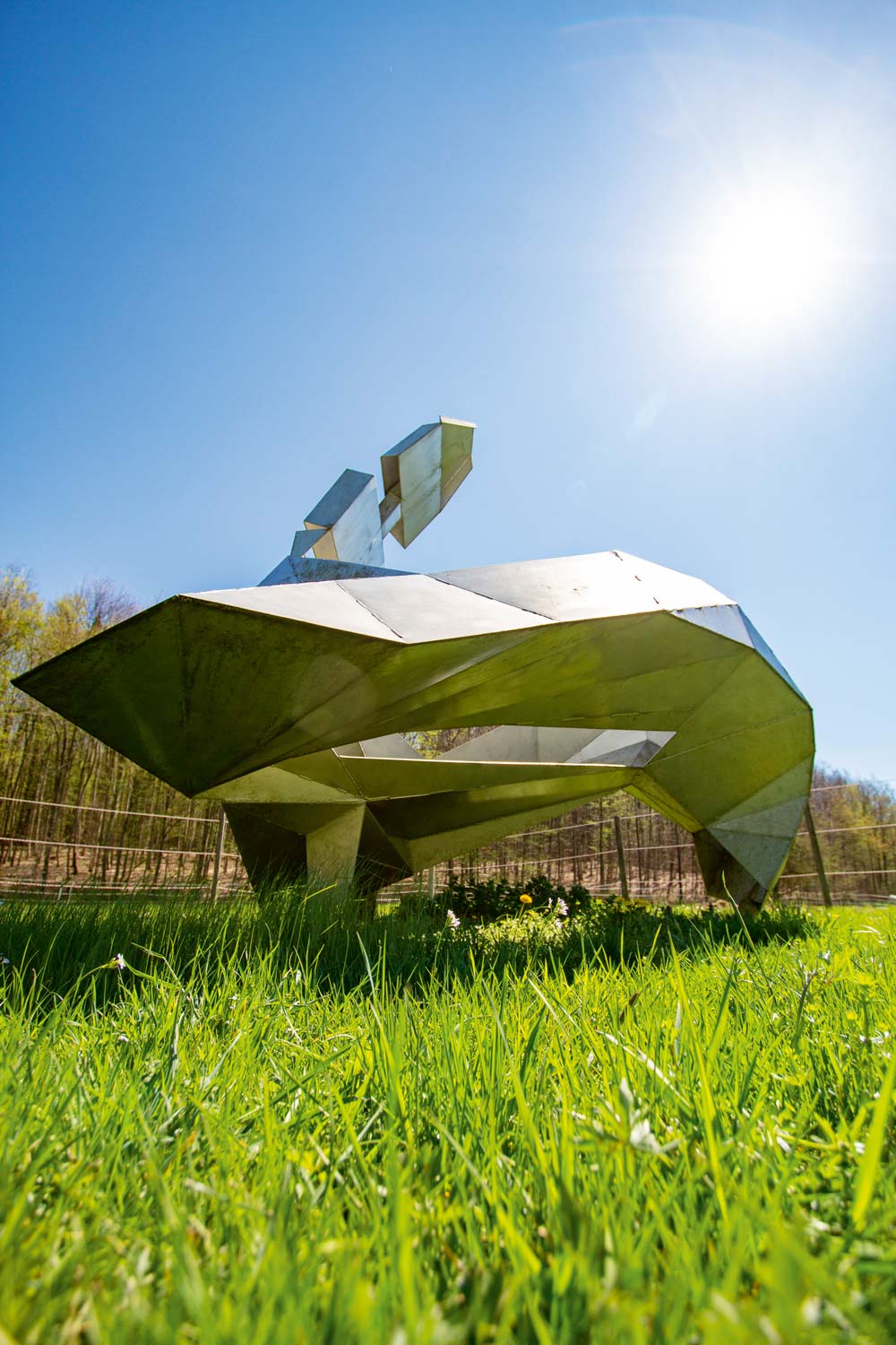 Flugobjekt von unten