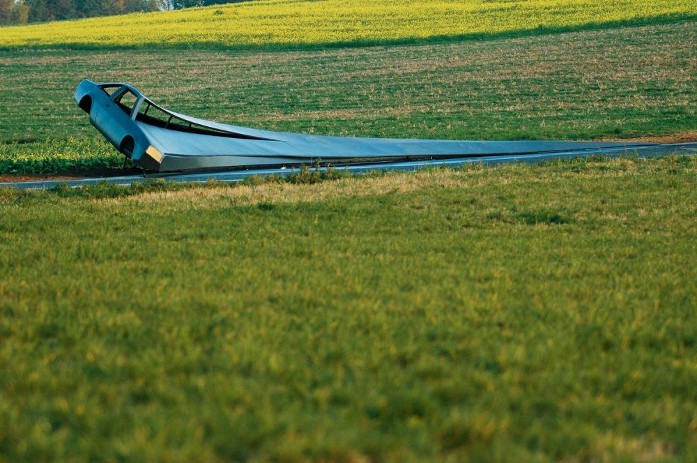 Manta auf einem Feld